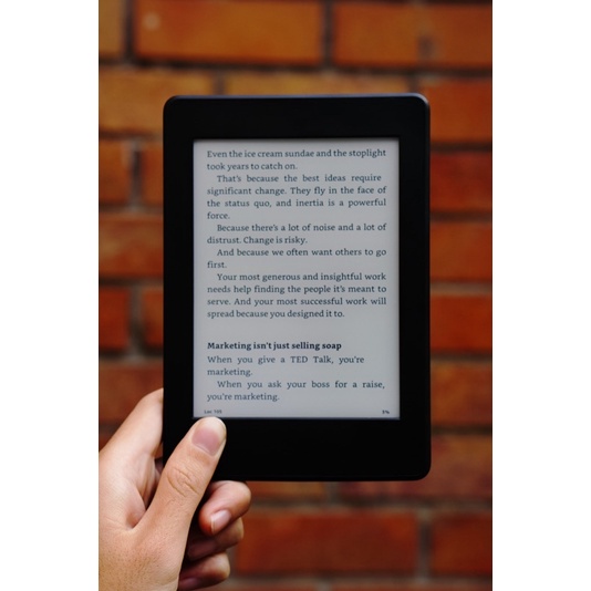 Máy đọc sách Kindle Paperwhite Gen 3 used - Chính hãng - Bảo hành 9 tháng | BigBuy360 - bigbuy360.vn