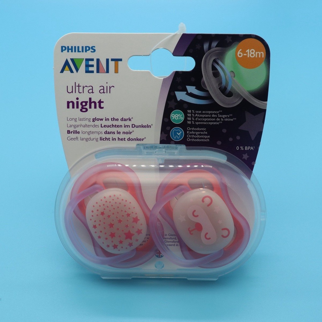 Ti giả Phillips Avent Ultra Air Night💗 Chống đầy hơi💗  cho bé