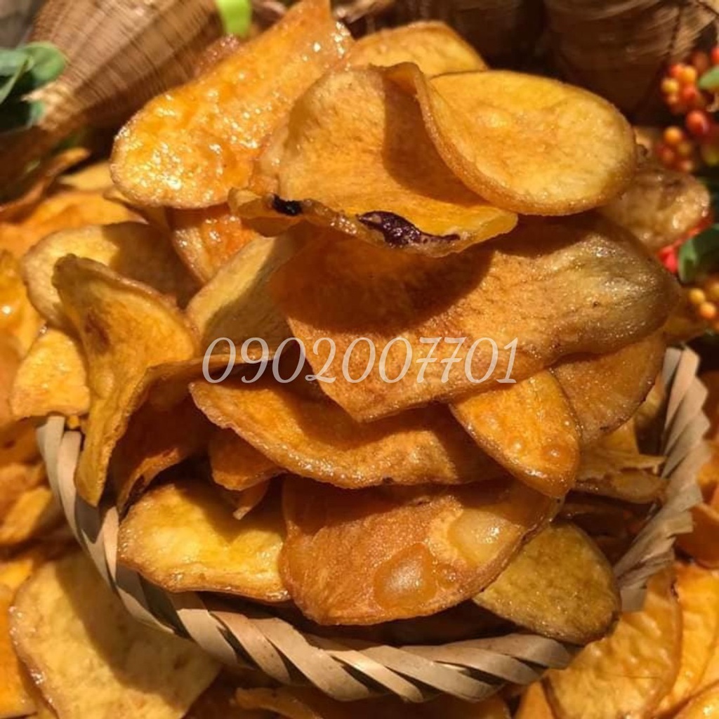 Khoai lang sấy mật ong giòn ngon 100g/200g/500g- Đồ Ăn Vặt