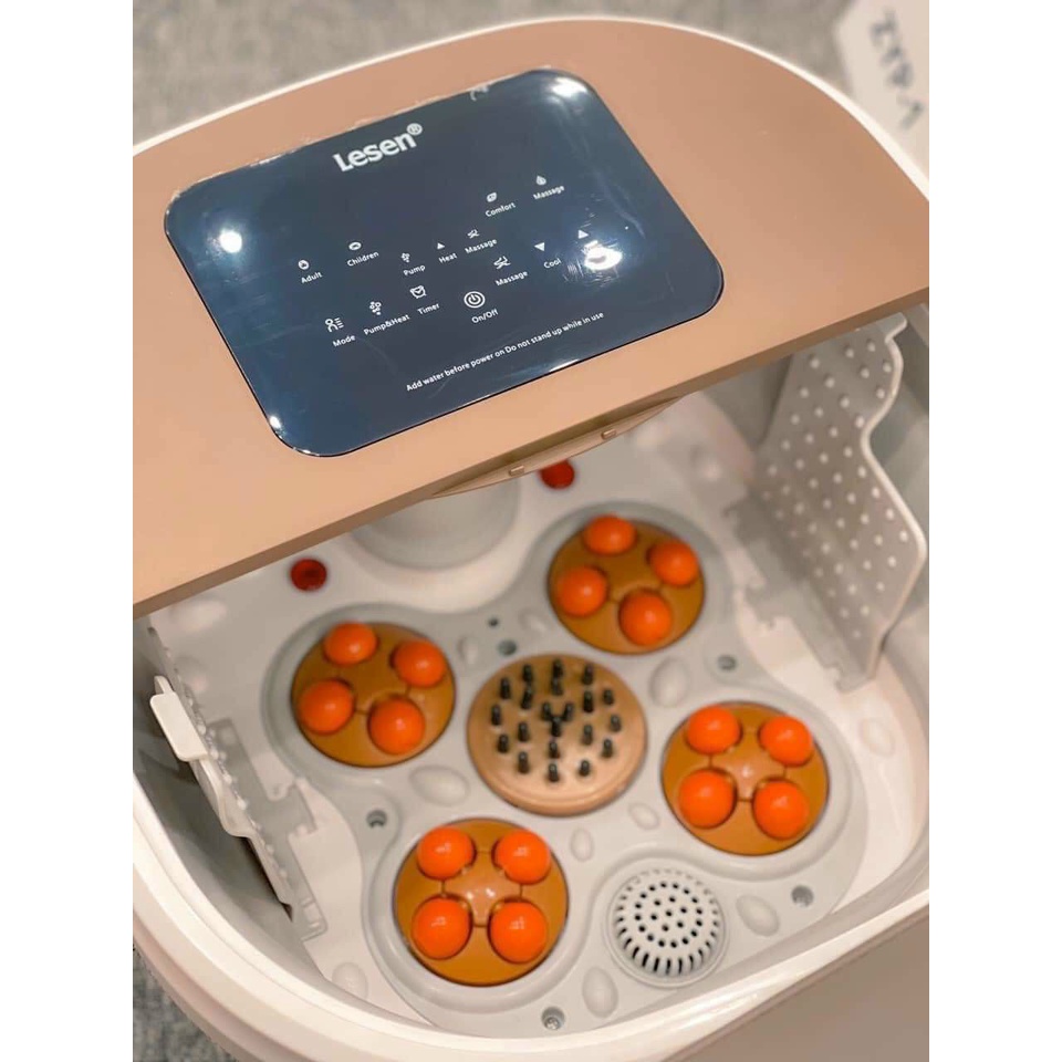 Bồn ngâm chân massage tự động có điều khiển Seka-Lesen cao cấp - Giá tốt chỉ hôm nay