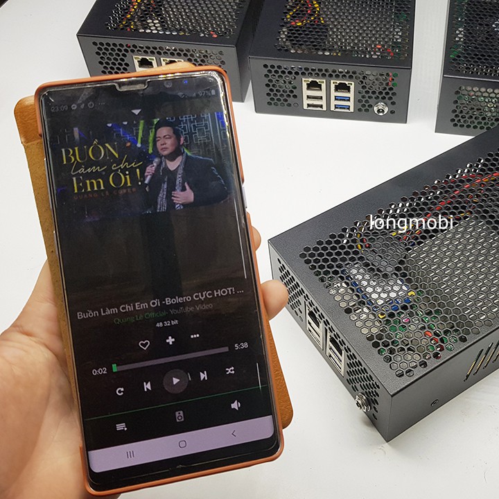 Music Server S100 - Máy Chủ Âm Nhạc Volumio Model 2021