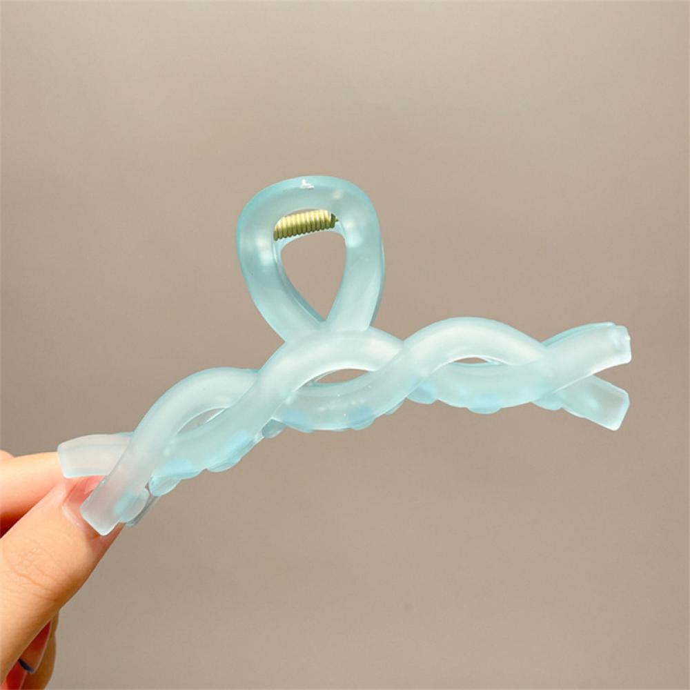 Kẹp Tóc Acrylic Màu Kẹo Thời Trang Cho Nữ E2W5