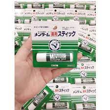 Son dưỡng môi Omi Menturm 4g chống môi khô nứt nẻ nội địa Nhật