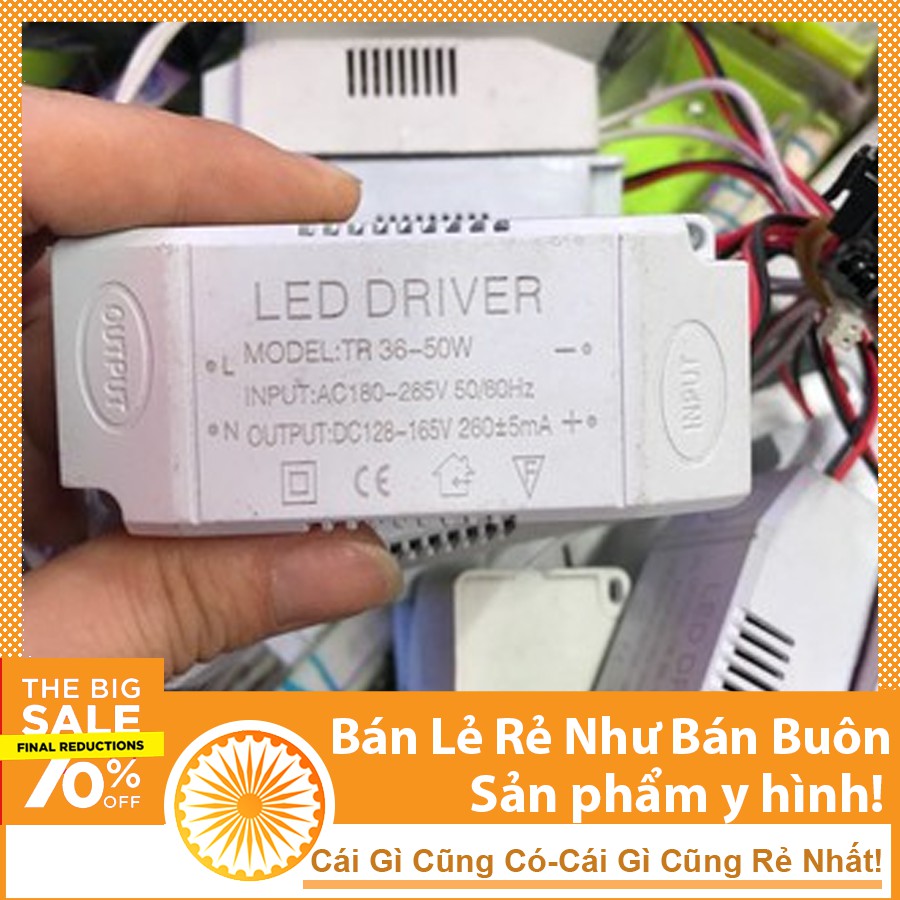 Chấn Lưu Led Âm Trần 36W - 50W Đầu Kết Nối 2P 69