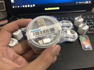 Bộ sạc cáp IPhone zin Foxconn (từ IPhone 5 -> các dòng cao 7 plus - 8 plus), bao gồm cốc sạc + cáp lightning...