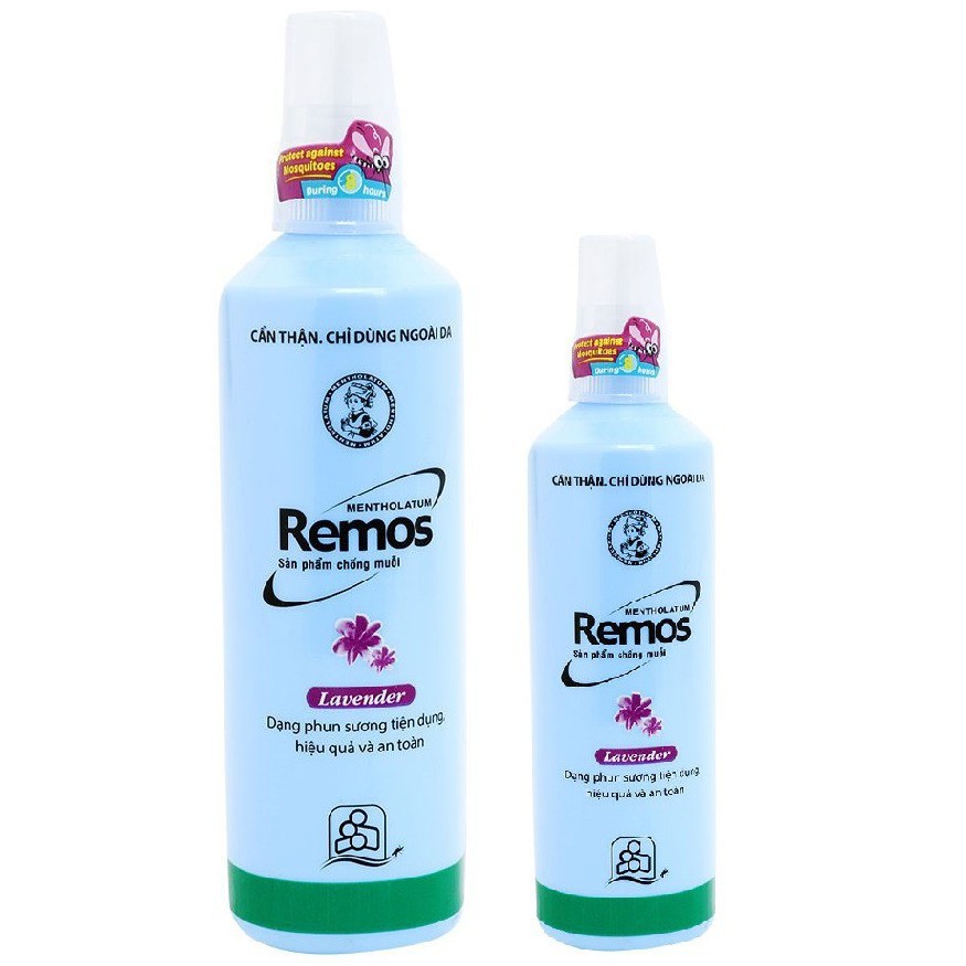 Xịt Chống Muỗi Remos - 60ml Và 150ml