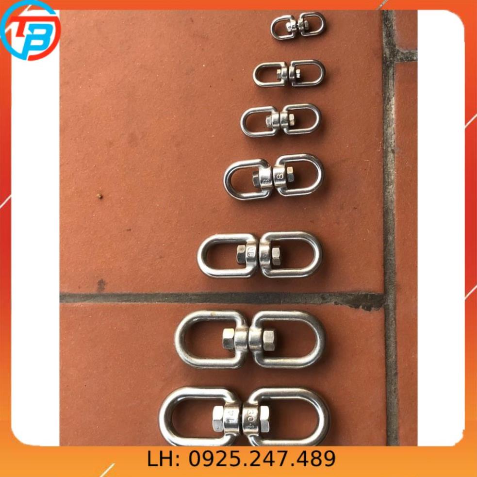 Ma ní Xoay INOX 304 [Phi 16mm] CÁP THÉP Thái Bình VinàN