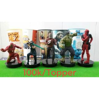 16 nhân vật siêu anh hùng đồng giá 100k/Topper (Khách kéo hình lựa)