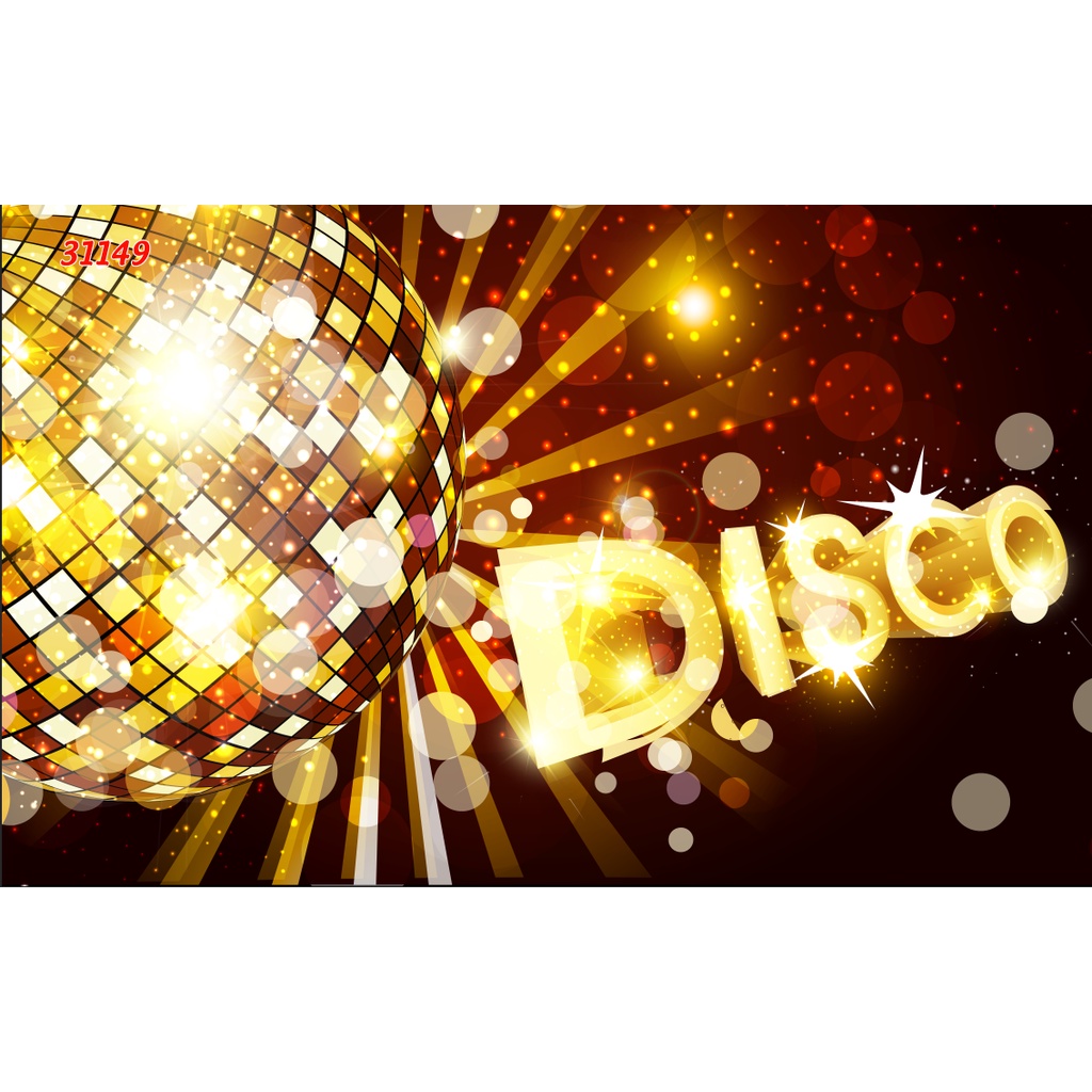 Tranh Dán Quán Hát Karaoke, Club, Bar Sàn nhiều kích thước lựa chọn