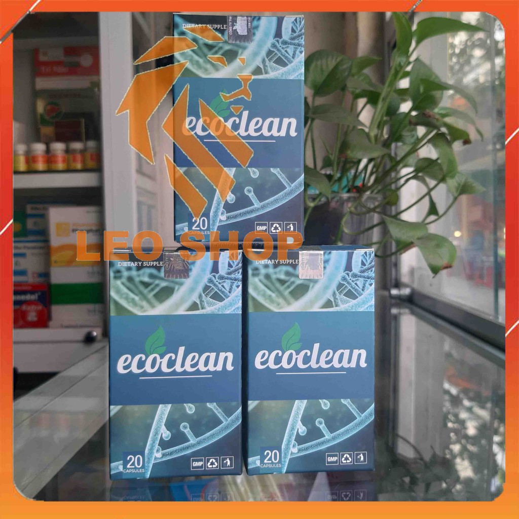 VIÊN UỐNG ECOCLEAN - Hỗ Trợ Đào Thải Ký Sinh Trùng Thanh Lọc Cơ Thể Cải Thiện Sức Đề Kháng - [CHÍNH HÃNG] HỘP 20 VIÊN | BigBuy360 - bigbuy360.vn