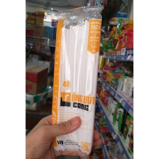 Ống hút cong 40 ống