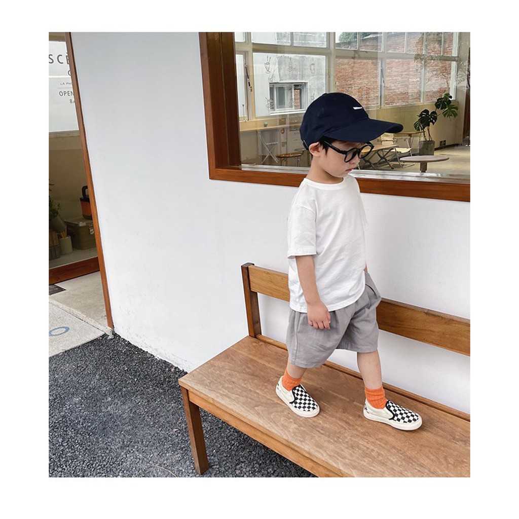 Áo thun tay lỡ basic cho bé trai, gái ,áo phông nam nữ unisex ,Samyy_vn