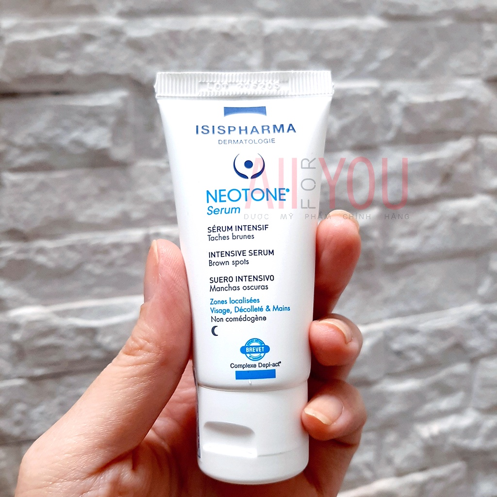 ISIS Pharma Neotone Serum 30mL - Tinh Chất Hỗ Trợ Giảm Nám, Tàn Nhang Cho Da Thường.