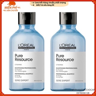 Dầu gội cho tóc dầu L'oreal Citramine Pure Resource Oil Controlling Purifying shampoo 300ml