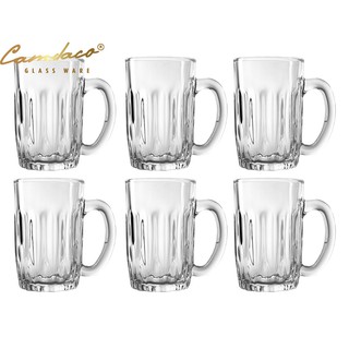 Bộ 6 Ly Cốc Thủy Tinh 130 Có Quai 320ml Cẩm Đạt PCD10003