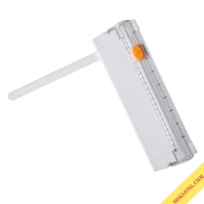 Bàn cắt giấy mini khổ A5 tiện lợi cắt tối đa giấy 400gsm VPP Tuệ Minh