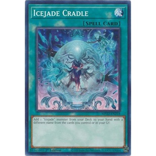 Thẻ bài Yugioh Icejade Cradle - MP22-EN218 - Common 1st Edition