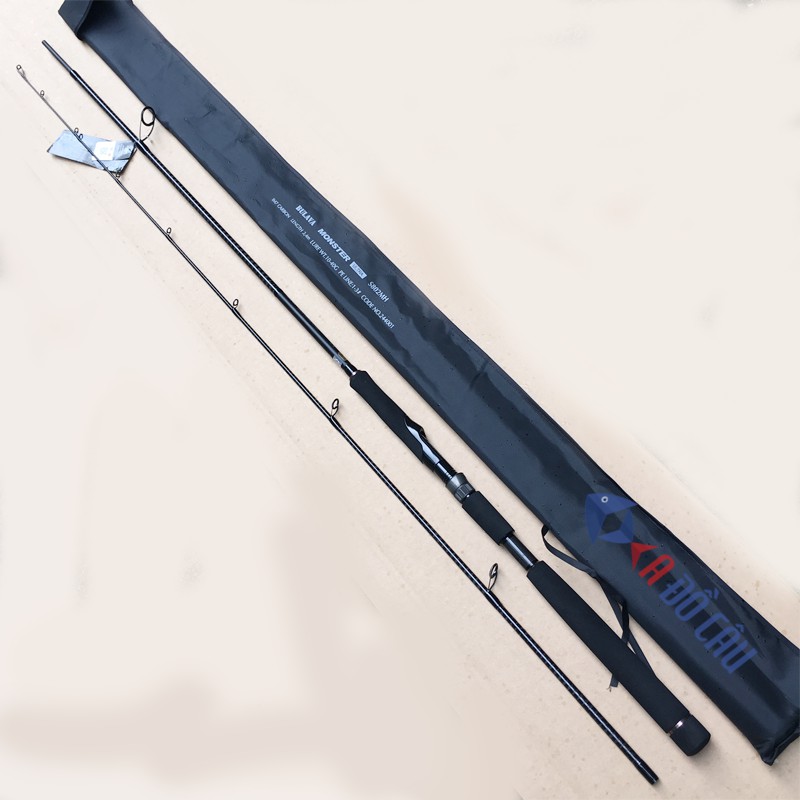 Cần lure Bulava Monster Ultra 2021 chất liệu carbon IM7 2 lớp xoắn toàn thân S802 và S902