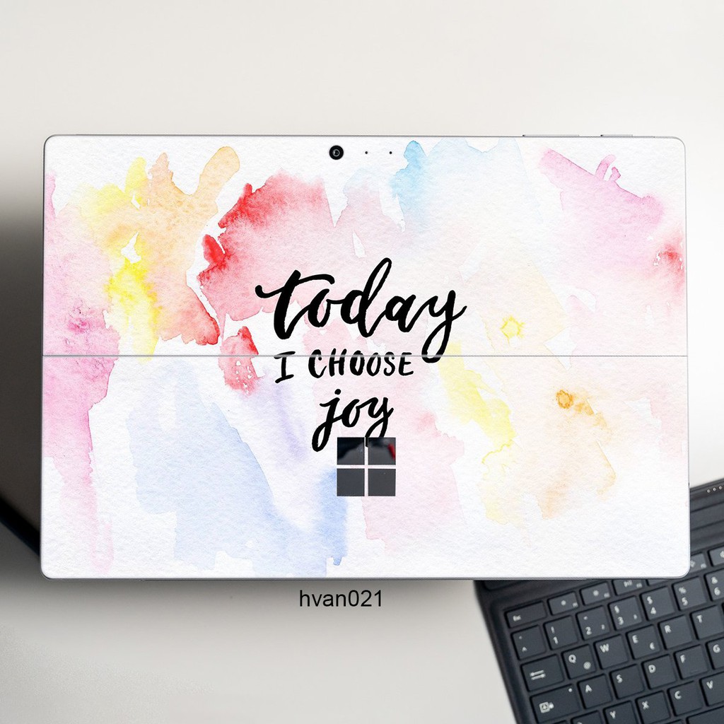 Skin dán hình Hoa văn x04 cho Surface 3 2015; Go, Go 2, Go 3; Pro 2 3 4 5 6 7 8 X