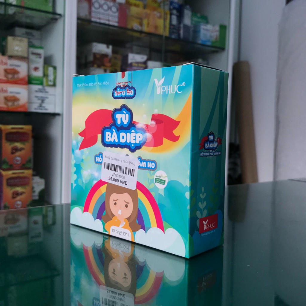 Siro ho Tỳ Bà Diệp bổ phế, giảm ho, hỗ trợ làm giảm ho gió, ho khan, ho có đờm, ho do dị ứng