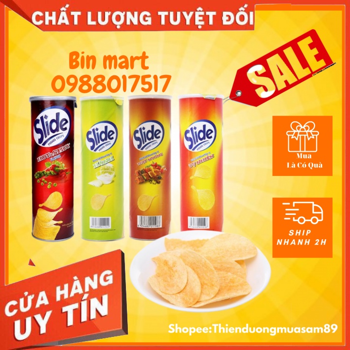 Khoai Tây Chiên Slide Potato 160g