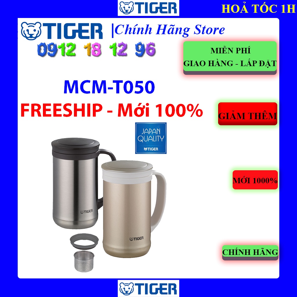 Bình lưỡng tính đa năng 2 trong 1 Tiger MCM-T050 (500ml)