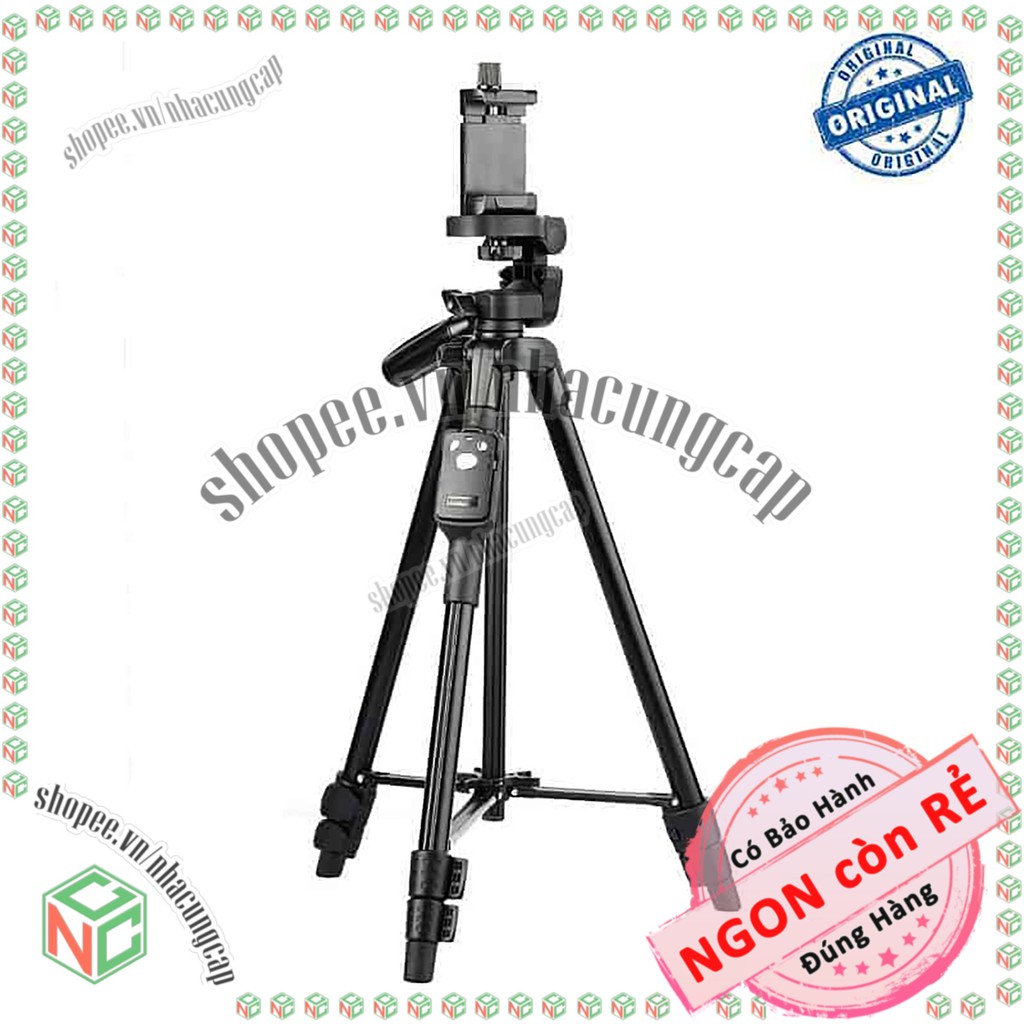 Chân Tripod Yunteng 5208 Cho Máy Ảnh Và Điện Thoại Chống Rung Cho Ảnh Chất Lượng - NLM-Yunteng5208