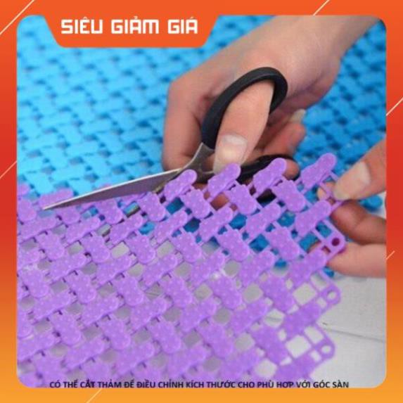 [GIẢM GIÁ] Tấm Lót Sàn/ Chuồng Bằng Nhựa Chống Lọt Chân Cho Chó Mèo hình vuông - petshop số 01