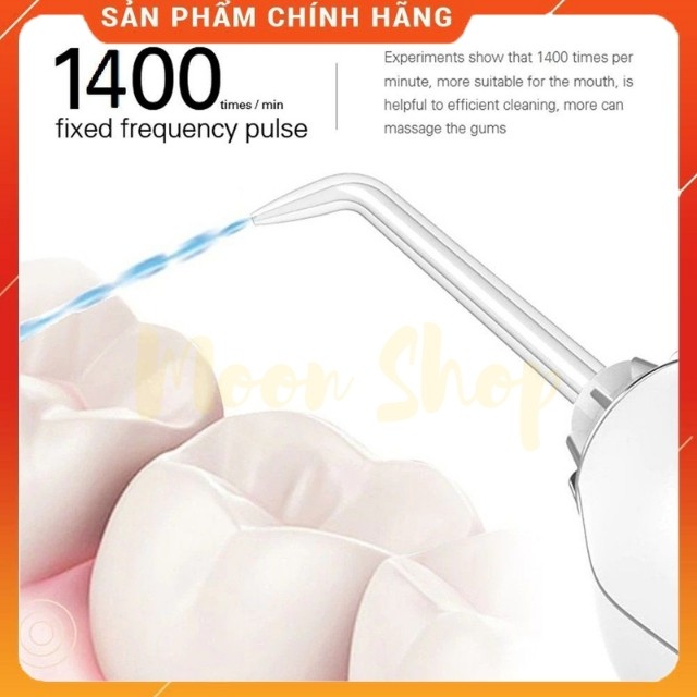 Máy Tăm Nước Du Lịch Procare A10, Thiết Kế Nhỏ Gọn Tiêu Chuẩn Châu Âu Đi Kèm 6 Đầu Phun Đa Dạng