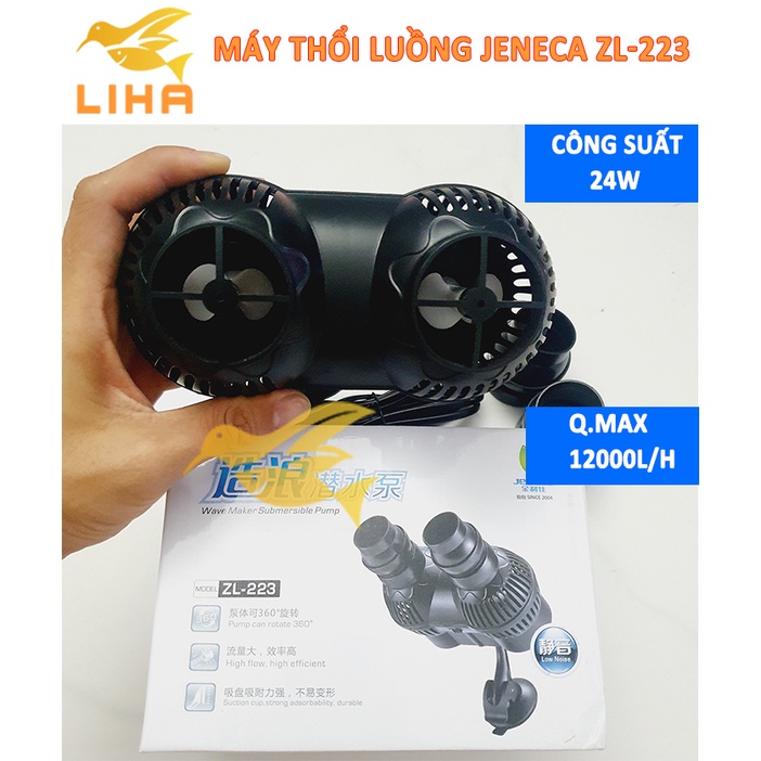 Máy Thổi Luồng Jeneca ZL-223 (24W-12000L/H) - Tạo Sóng Cho Hồ Cá Cảnh