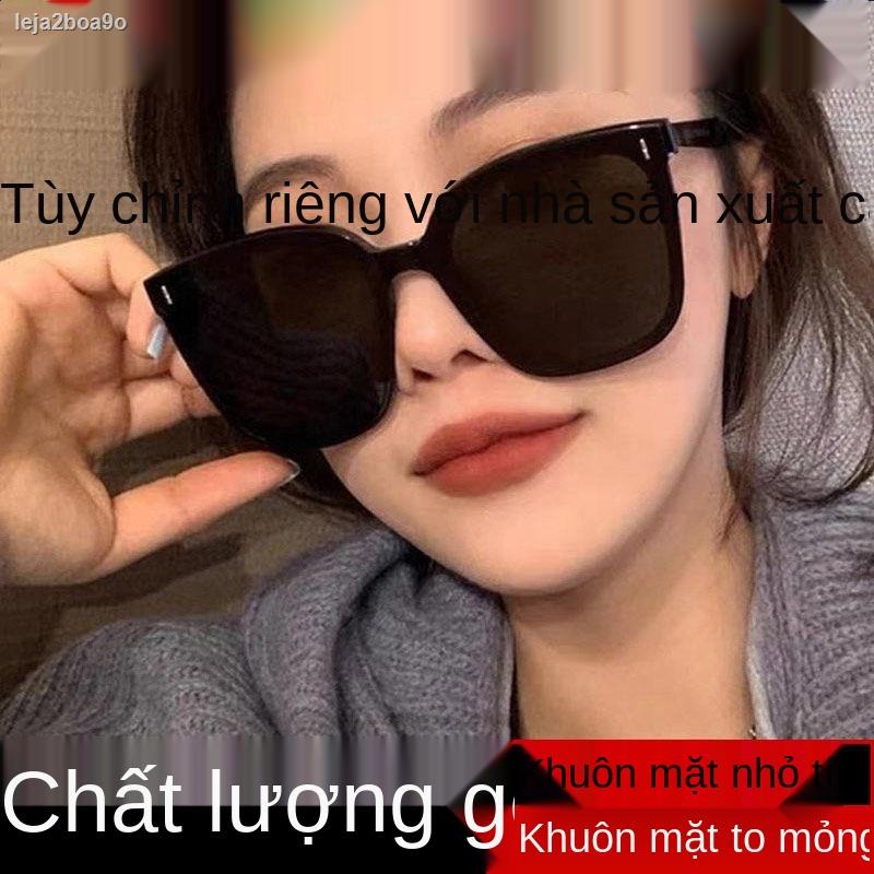 ✁Kính mát GM nữ phiên bản Hàn Quốc mới của dân mạng nổi đình đám cùng khuôn mặt to và mỏng chống cận thị râm lái xe