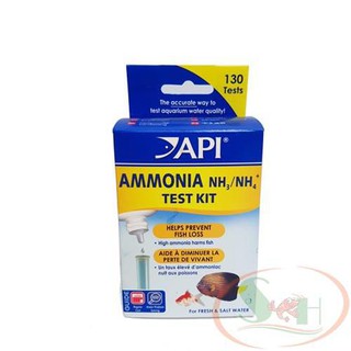 BỘ test nước api MỸ gồm nh3/nh4 , ph dành cho hồ cá nước ngọt và nước mặn
