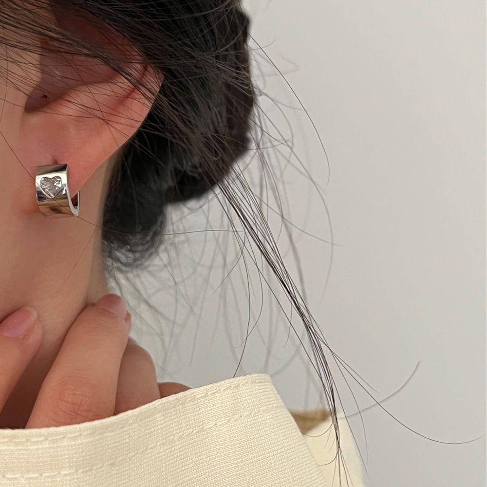 Bông Tai Tròn Phong Cách Hip Hop Thời Trang Cho Nam Và Nữ