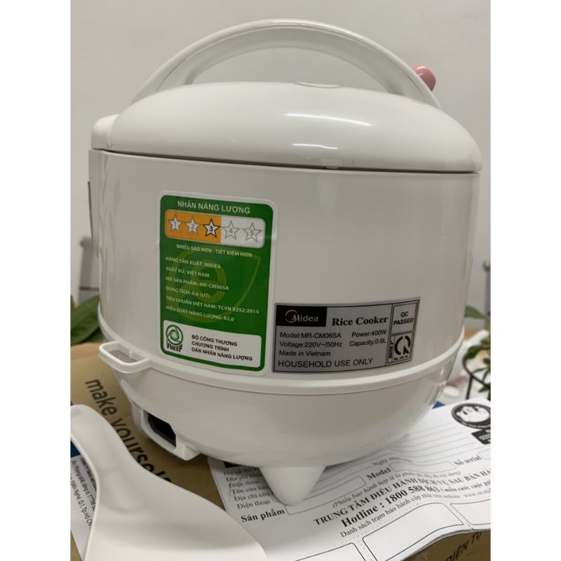 Nồi cơm điện mini MIDEA 0.6lit 06SA