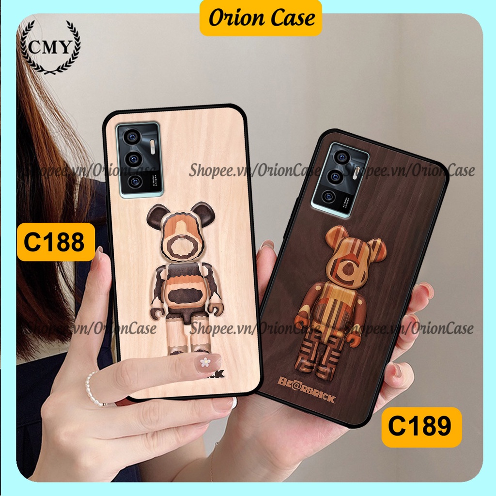 Ốp lưng Vivo V23e - V23 5G in hình bearbrick 3D thời trang, cá tính. ốp chống sốc, bền đẹp