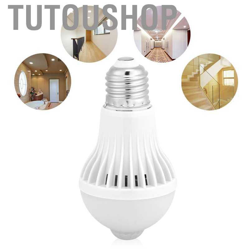 SENSOR Bóng Đèn Led Cảm Biến Chuyển Động Thông Minh Đuôi E27