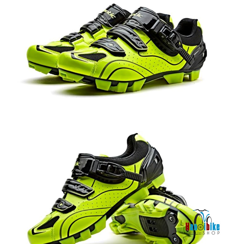 Giày đạp xe mtb gắn cá mtb có can mtb thiết kế độc đáo hãng santic