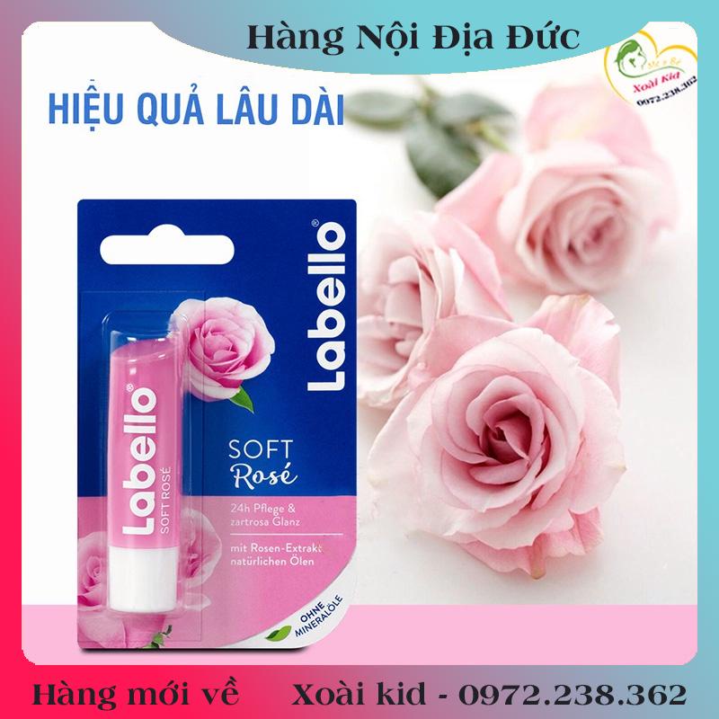 [auth] Son dưỡng môi căng mọng, mềm mịn Labello Đức [Hàng nội địa Đức Đủ Bill] [Hot]