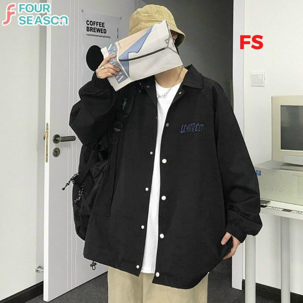 Áo khoác dù unisex form rộng LEASTREET AKD03 4S ulzzang Hàn Quốc chống nắng streetstyle rẻ đẹp