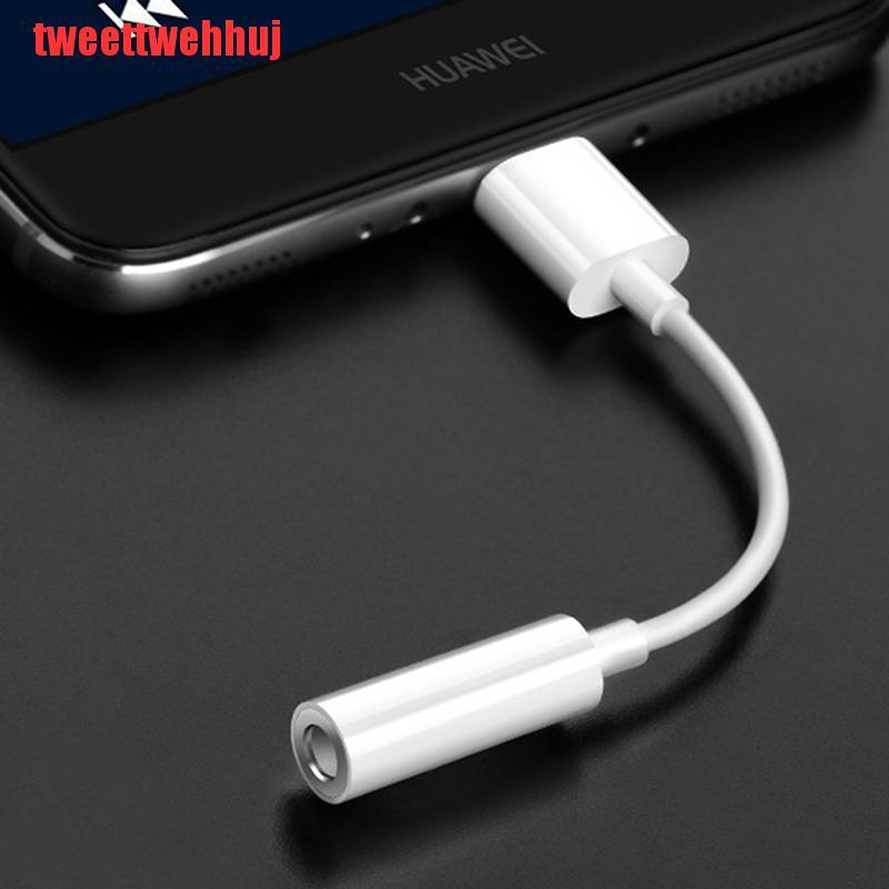 Cáp Chuyển Đổi Âm Thanh Jack Cắm Type C Sang 3.5mm Cho Huawei P30 Xiaomi