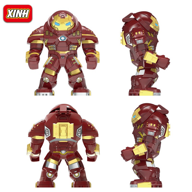 Đồ Chơi Lắp Ghép Mô Hình Nhân Vật Hulk 2 Trong 1 X1157-1160