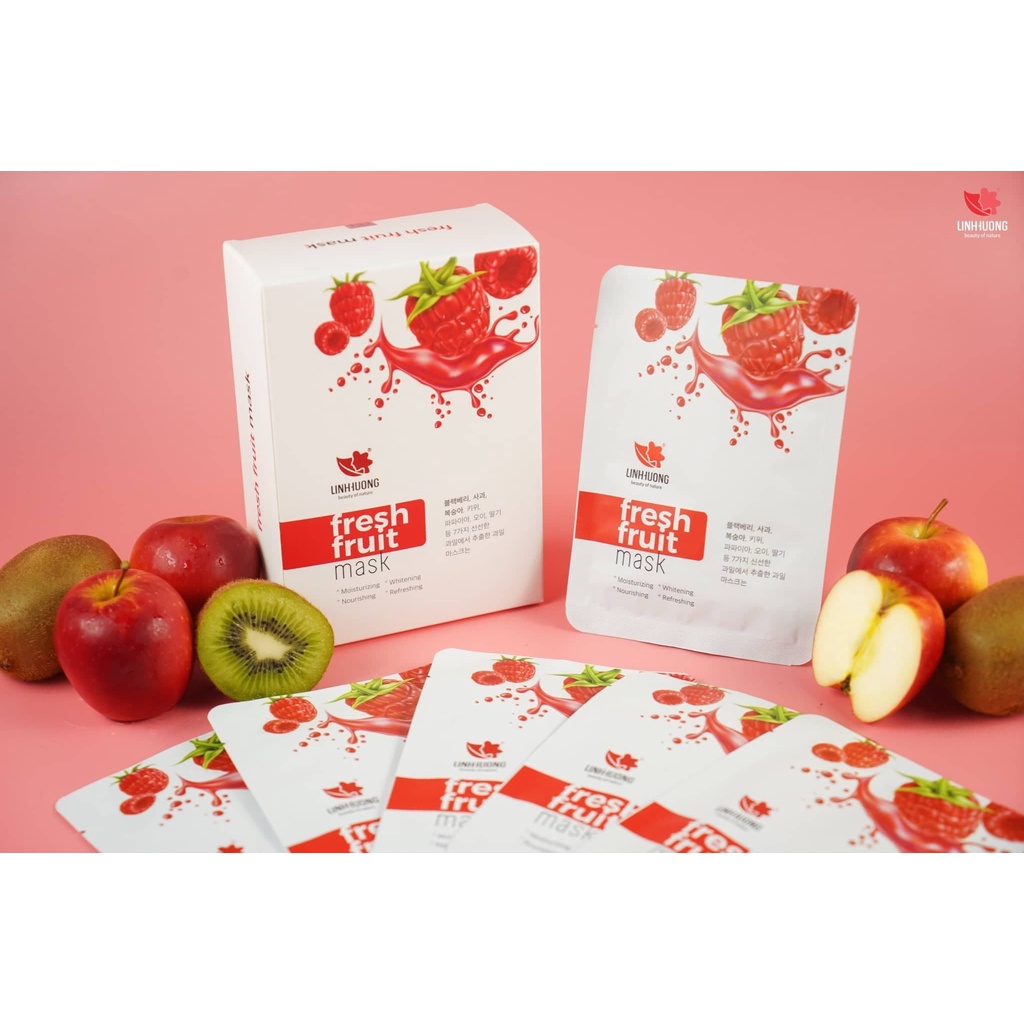 Mặt nạ trắng da chống lão hoá hộp 10 bịch