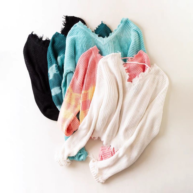 ÁO LEN NỮ TAY DÀI CỔ TIM THỜI TRANG- HÀNG SHOP NỘI ĐỊA XUẤT KHẨU MẶC LỄ TẾT