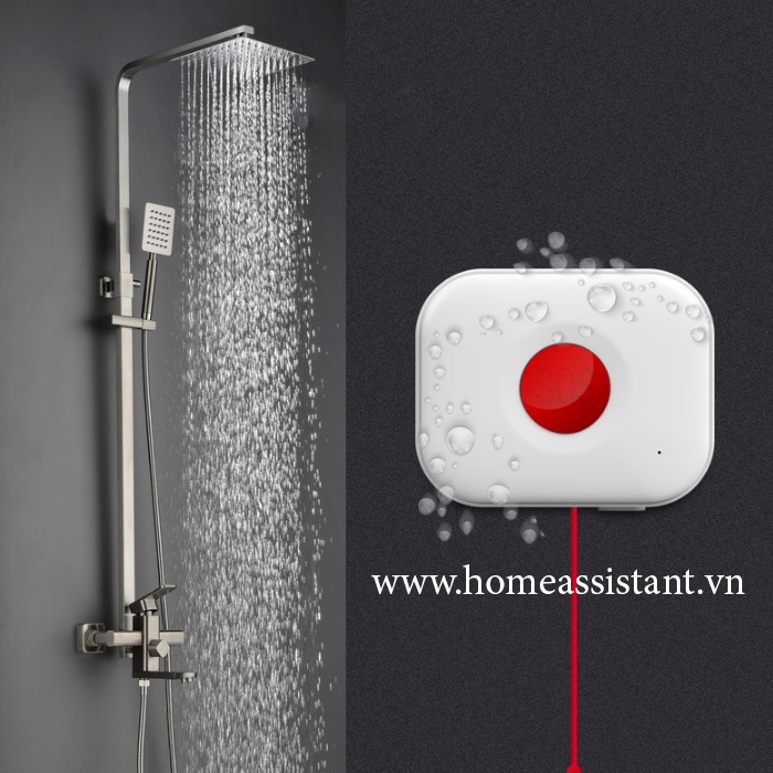 Nút Bấm Wifi Tuya Báo Động Khẩn Cấp SOS Người Già Bệnh Viện Ngân Hàng WOS02