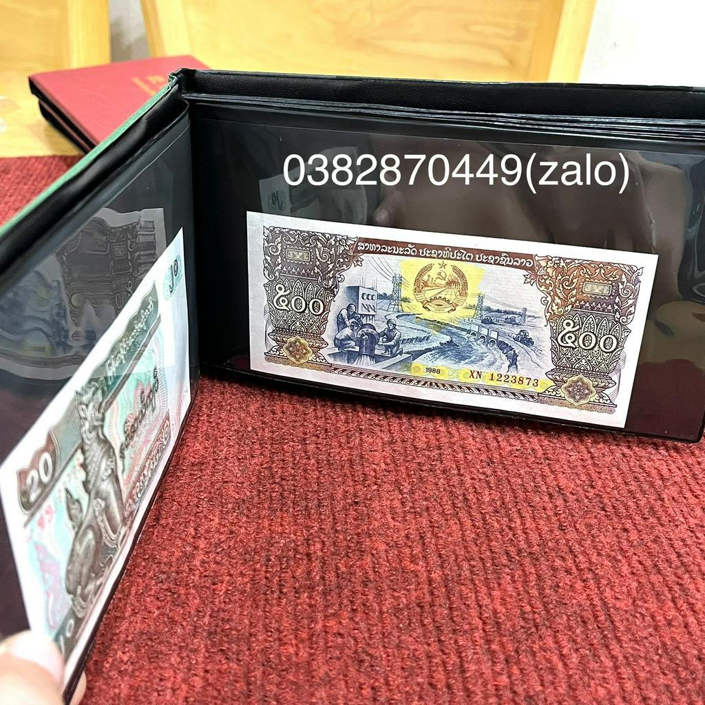 Album Tiền Giấy Cầm Tay Mini 40 Ngăn Lắp Được 40 Tờ Tiền Sưu Tầm