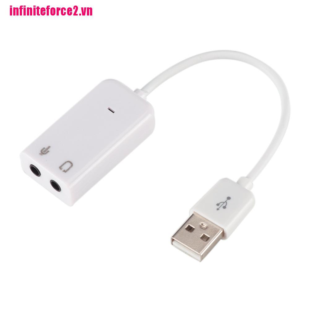 Dây Cáp Âm Thanh Usb 7.1 Tiện Lợi