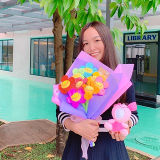 Set Cả Bó Hoa Mặt Cười Lomo Home