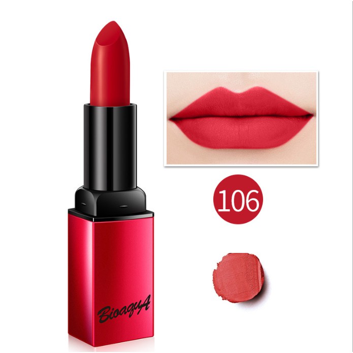 Son Lì chống thấm Bioaqua Velvet Matte Lipstick hàng nội địa Trung MX