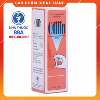 Dung dịch xịt mũi Otilin 0.1%