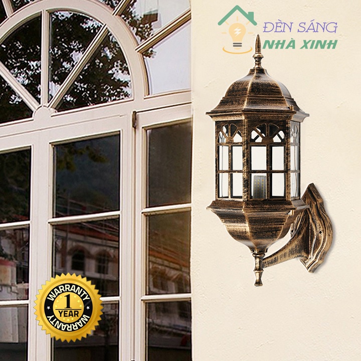 Đèn gắn tường tân cổ điển COT014 trang trí phòng khách, hành lang, cầu thang, có thể sử dụng ngoài trời